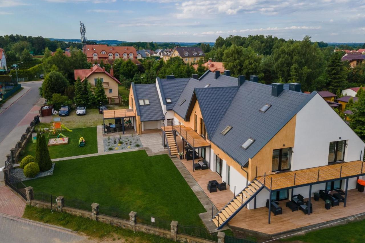 Roza Baltyku - Apartamenty I Pokoje A Dębki Eksteriør bilde